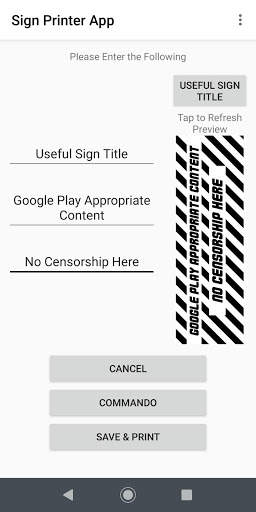 Sign Printer App screenshot 3