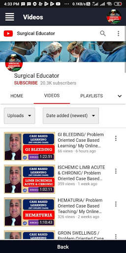 Surgical Educator App 4 تصوير الشاشة