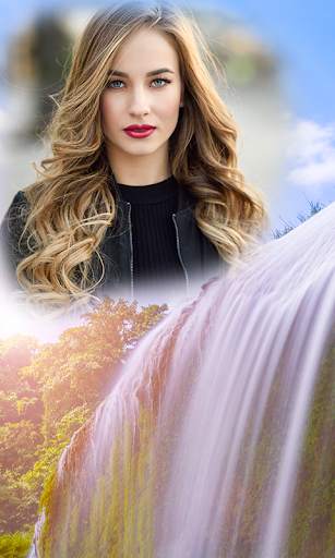 Water Fall Photo Frames screenshot 1