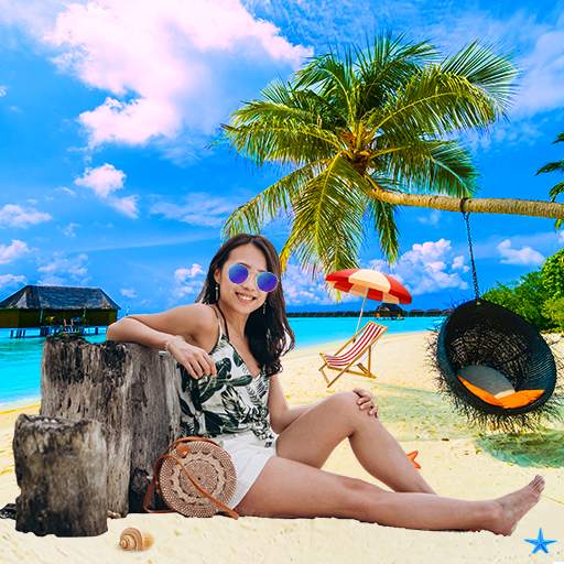 Beach Photo Background Editor 12.0
