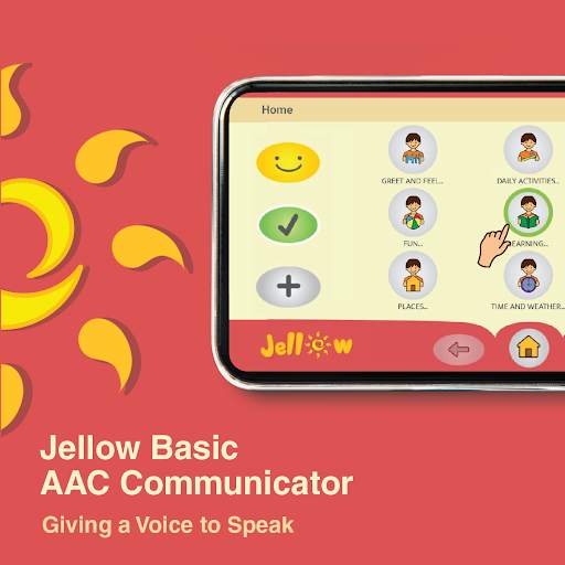 Jellow Basic AAC Communicator screenshot 1