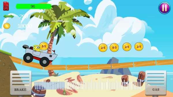 Sponge Hill Car Racing screenshot 3