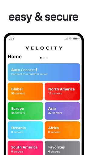 Velocity VPN - Unlimited for free! screenshot 6