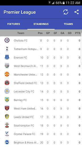 English PL 2021-22 Fixtures screenshot 5