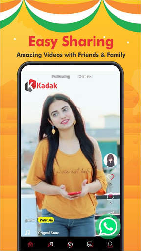 Kadak: Indian short video app screenshot 2