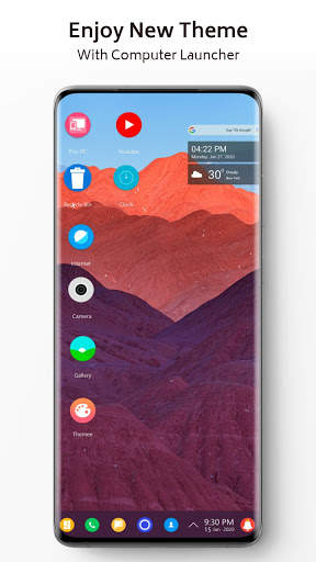 Zen theme for computer launcher screenshot 1
