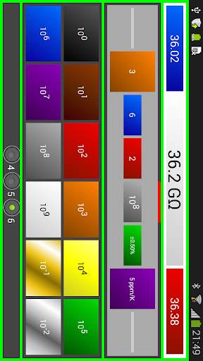 Resistor Color Code Ohm Calcul screenshot 2