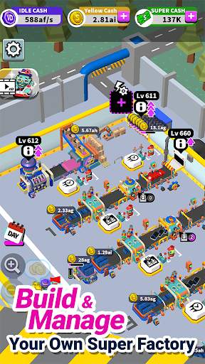 Idle Super Factory screenshot 4
