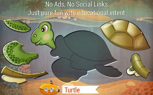 Puzzle for kids - Animal games screenshot 1