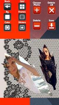 Lace Photo Collage Maker screenshot 2