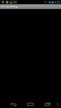 mic launcher HD screenshot 1