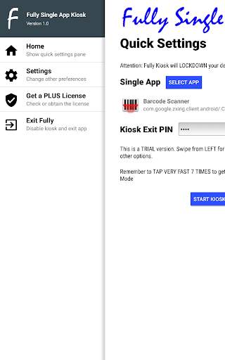 Fully Single App Kiosk screenshot 10