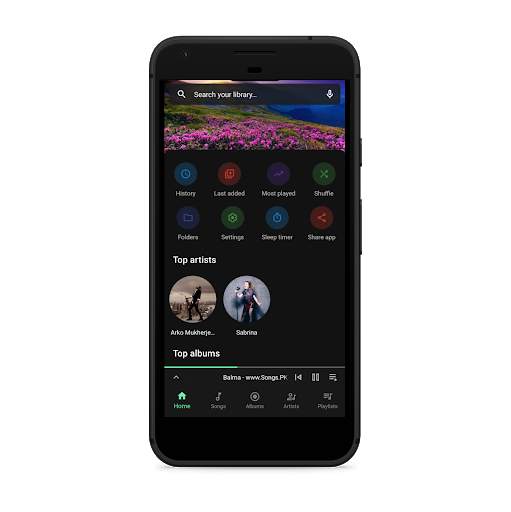 Mojo Music Player - MP3 player 1 تصوير الشاشة