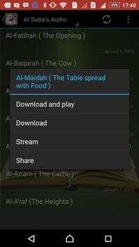 Quran Mp3 Abdul Al Sudais screenshot 3