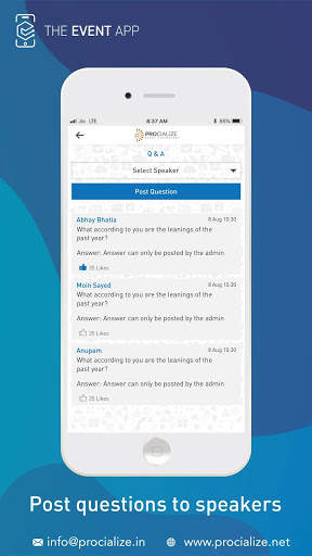 The Event App screenshot 5