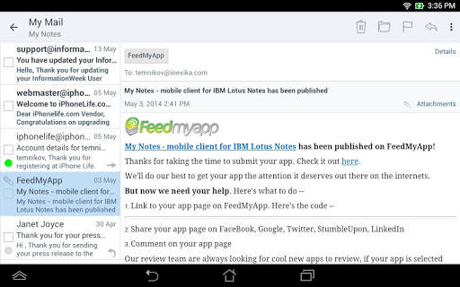 My Notes screenshot 10
