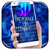 3d Tech  Keyboard on 9Apps