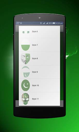 Pakistani Face Flag screenshot 4
