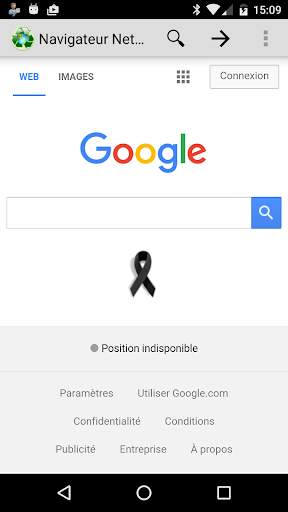 Browser sans navigation privée screenshot 1