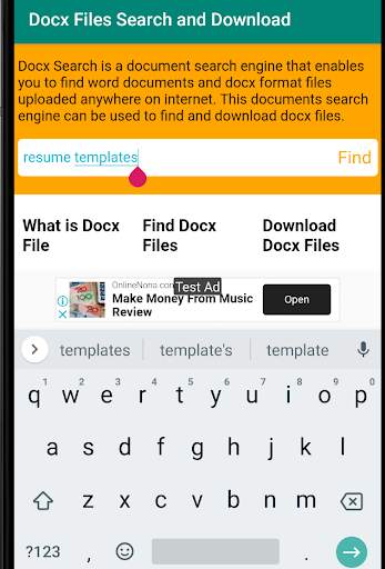 Docx Files - Search & Download Word Documents screenshot 2