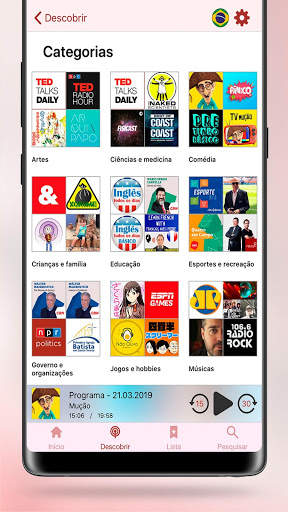 Podcasts app myTuner - Podcast em Português screenshot 4