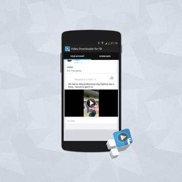 Video Downloader for FB screenshot 3