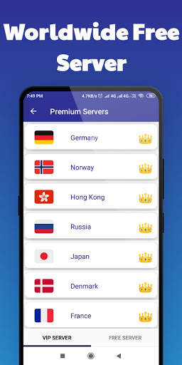 Free VPN proxy, Unblock Sites Super Fast - PiK VPN screenshot 2