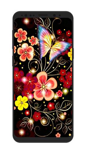 Glowing Flowers  Wallpaper 2020 screenshot 10