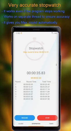Vacation clock (with Widget) screenshot 5