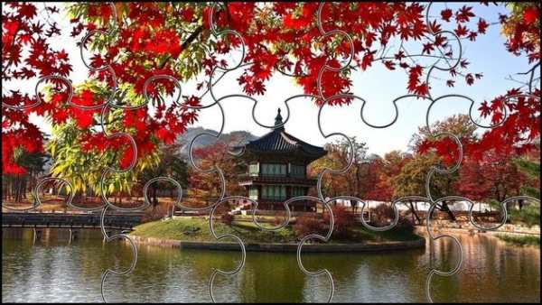 Korea Jigsaw Puzzles Game screenshot 1