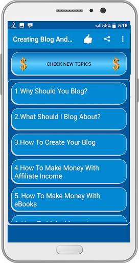 Start Blogging And Earn Money Guide स्क्रीनशॉट 1