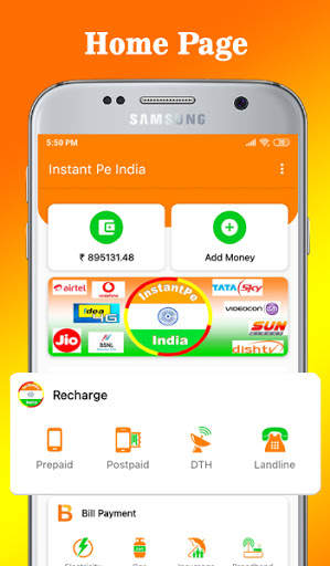 Instant Pe India- Online Recharge, Bill Payment screenshot 2