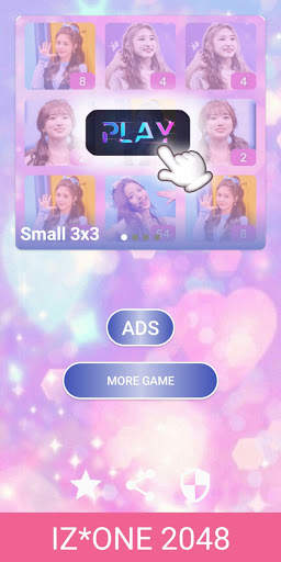 2048 IzOne Game Kpop - Muti level special edition screenshot 2