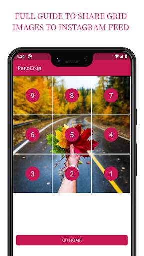 Panorama, Grid crop - PanoCrop screenshot 3