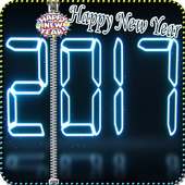 New Year Zip Screen Lock on 9Apps