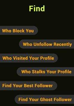 Who Stalks Me - Stalker Finder for Instagram screenshot 2