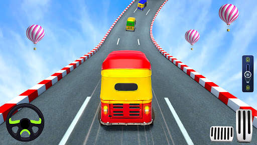 Tuk Tuk Auto Rickshaw Stunt 3D screenshot 1