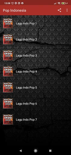 Lagu pop Terbaru Offline screenshot 1