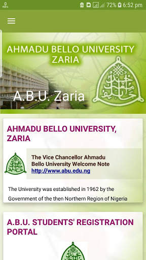 ABU Zaria screenshot 1