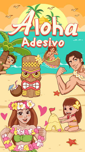 Aloha etiqueta de verão para Snapchat screenshot 1