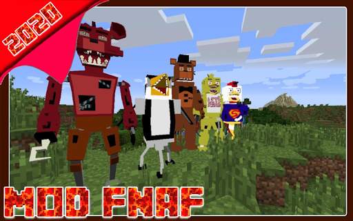 Mod Freddy - Animatronik Untuk MCPE screenshot 3