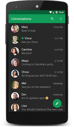 Chomp SMS screenshot 2