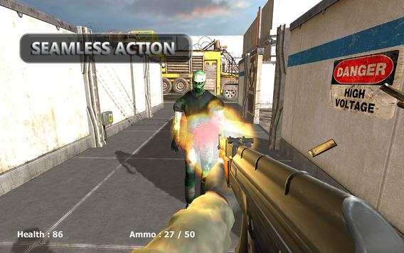 Army Soldier FPS Zombie Hunter screenshot 2