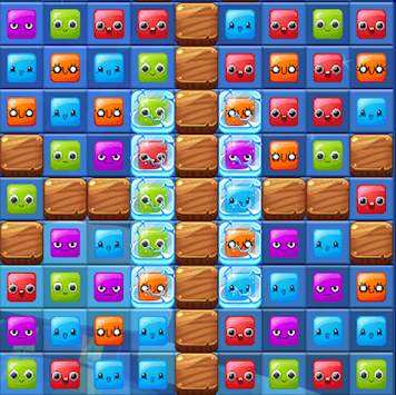 Jelly Zone-Crush Mania Match 3 screenshot 4