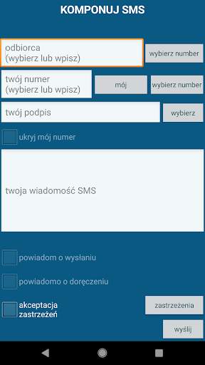darmowa bramka SMS screenshot 3