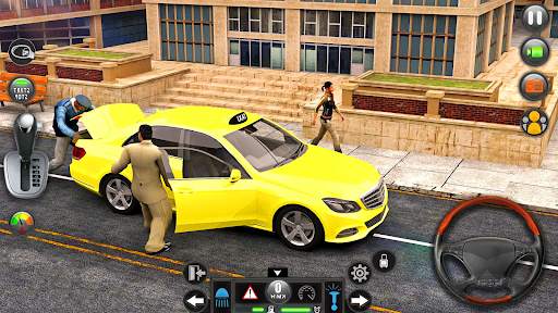 Taxi Driver Car — Taxi Games screenshot 1