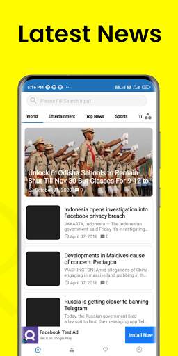 News Mesh - India News, Hindi News App screenshot 1