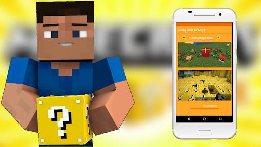 Lucky Block Mod Minecraft PE screenshot 2