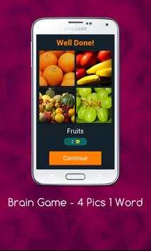 Brain Game - 4 Pics 1 Word screenshot 4