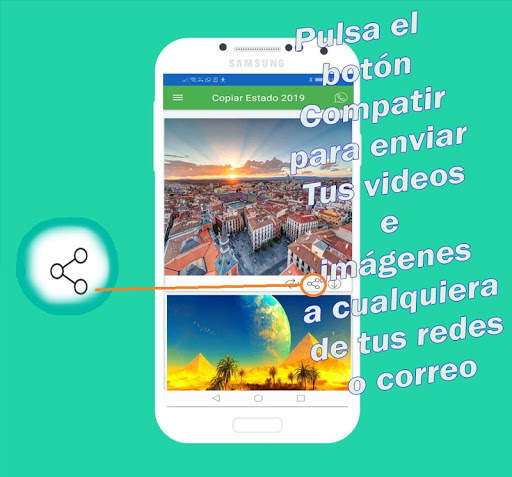 Copiar Estado de Whatsapp 2019 screenshot 2
